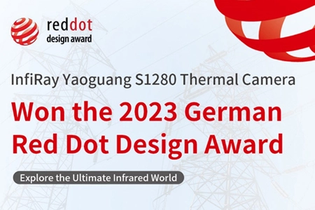 Ganador del Premio Red Dot Design Award: Las necesidades del usuario impulsan la innovación de la cámara térmica de 1,3 megapíxeles InfiRay