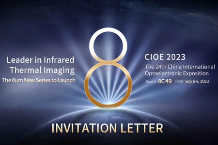 InfiRay presenta un detector infrarrojo sin enfriar de 8 μm en CIOE 2023